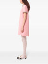 robe courte en crÃªpe Ã  broderies